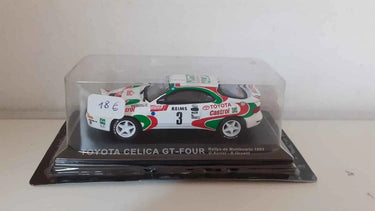 Voitures Miniatures Toyota Célica GT-FOUR (rallye de Monté-Carlo de 1993) - Bernard Miniatures