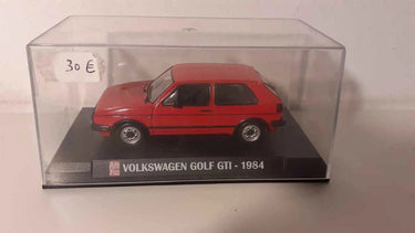 Voitures Miniatures Volkswagen Golf GTI rouge de 1984 (Auto Plus) - Bernard Miniatures