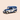 Voiture miniature - Renault KZ bleu et blanc - Publicité LE BON SEL