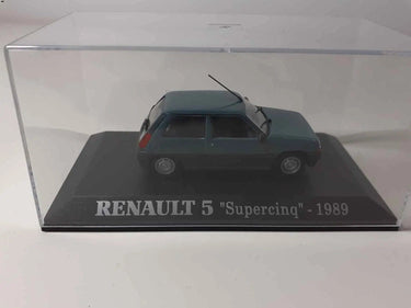 Voiture Miniature Renault 5 Supercinq verte de 1989 - Bernard Miniatures