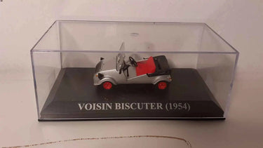 Voiture Miniature Voisin Biscuter gris de 1954 - Bernard Miniatures