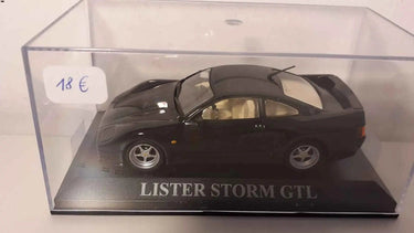 Voitures Miniatures Lister Storm GTL noire - Bernard Miniatures