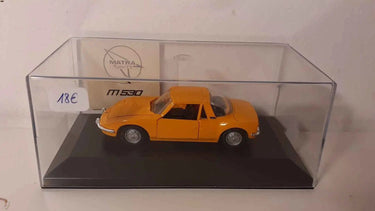 Voitures Miniatures Matra M530 orangée de 1970 - Bernard Miniatures