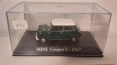 Voitures Miniatures Mini Cooper S verte de 1967 - Bernard Miniatures