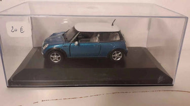 Voitures Miniatures Mini Cooper bleue - Bernard Miniatures