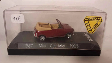 Voitures Miniatures Mini cabriolet rouge foncé de 1995 - Bernard Miniatures
