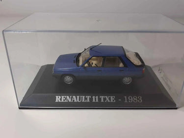 Voitures Miniatures Renault 11 TXE bleue de 1983 - Bernard Miniatures