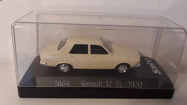 Voitures Miniatures Renault 12 TL beige de 1970 - Bernard Miniatures
