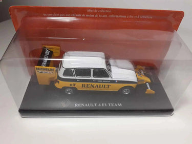 Voitures Miniatures Renault 4 F1 Team - Bernard Miniatures