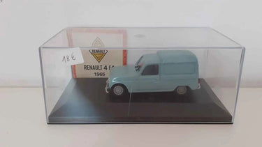 Voitures Miniatures Renault 4 F4 bleue de 1965 - Bernard Miniatures