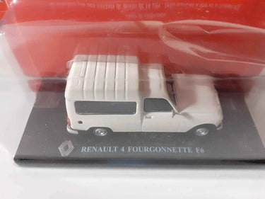Voitures Miniatures Renault 4 Fourgonnette F6 crème - Bernard Miniatures