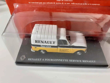 Voitures Miniatures Renault 4 Fourgonnette "service Renault" - Bernard Miniatures