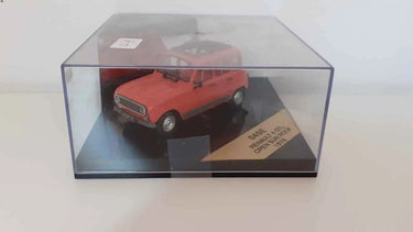 Voitures Miniatures Renault 4 GTL rouge foncé de 1978 (boite carrée) - Bernard Miniatures