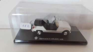 Voitures Miniatures Renault 4 Plein air blanche - Bernard Miniatures