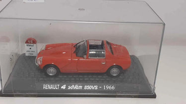 Voitures Miniatures Renault 4 Sovam 850VS rouge de 1966 - Bernard Miniatures