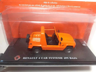 Voitures Miniatures Renault 4 car système JP5 BAJA orange - Bernard Miniatures