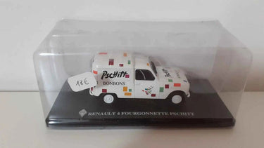 Voitures Miniatures Renault 4 fourgonnette Pschitt - Bernard Miniatures