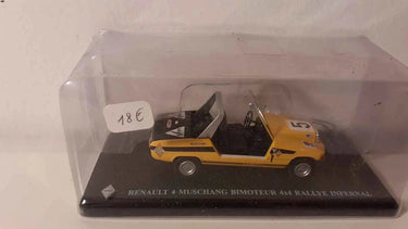 Voitures Miniatures Renault 4 muschang bimoteur 4x4 rallye infernal - Bernard Miniatures