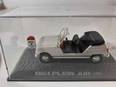 Voitures Miniatures Renault 4 plein air grise de 1968 - Bernard Miniatures