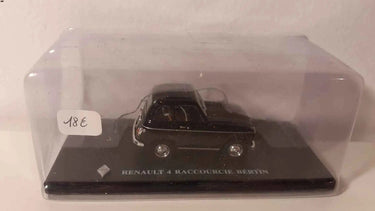 Voitures Miniatures Renault 4 raccourcie Bertin noire - Bernard Miniatures