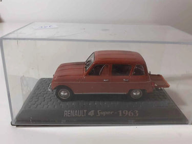 Voitures Miniatures Renault 4 super marron de 1963 - Bernard Miniatures