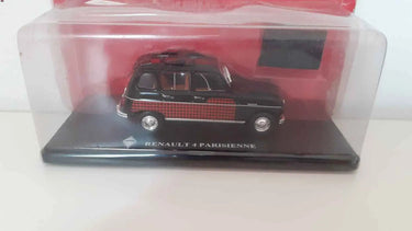 Voitures Miniatures Renault 4L Parisienne noire et rouge - Bernard Miniatures