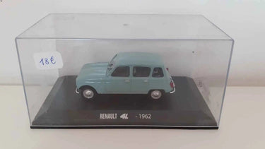 Voitures Miniatures Renault 4L bleue de 1962 - Bernard Miniatures