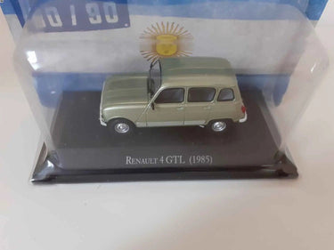 Voitures Miniatures Renault 4L verte de 1985 - Bernard Miniatures