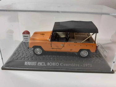 Voitures Miniatures Renault ACL Rodéo coursière orange de 1971 - Bernard Miniatures
