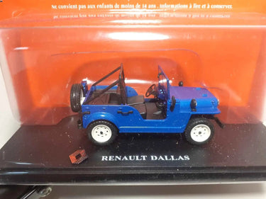 Voitures Miniatures Renault Dallas bleue - Bernard Miniatures