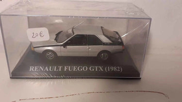 Voitures Miniatures Renault Fuego GTX grise de 1982 - Bernard Miniatures