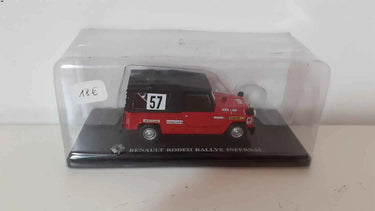 Voitures Miniatures Renault rodéo rallye infernal rouge et toit noir - Bernard Miniatures