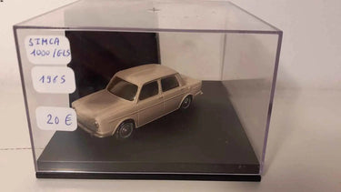 Voitures Miniatures Simca 1000 GLS marron de 1965 - Bernard Miniatures