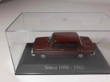 Voitures Miniatures Simca 1000 bordeaux de 1962 - Bernard Miniatures