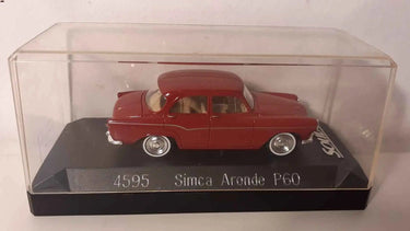 Voitures Miniatures Simca Aronde P60 rouge foncée/marron? - Bernard Miniatures