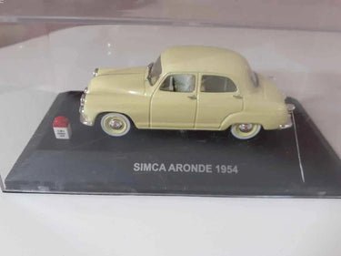 Voitures Miniatures Simca Aronde jaune de 1954 - Bernard Miniatures