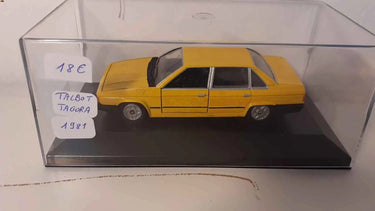 Voitures Miniatures Talbot Tagora jaune de 1981 - Bernard Miniatures