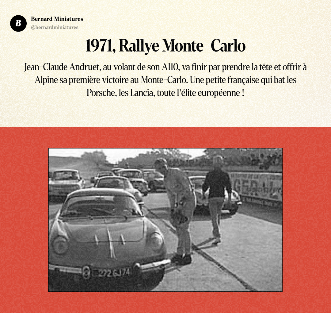 Alpine A110 : La berlinette qui a humilié le monde entier - Slide 8