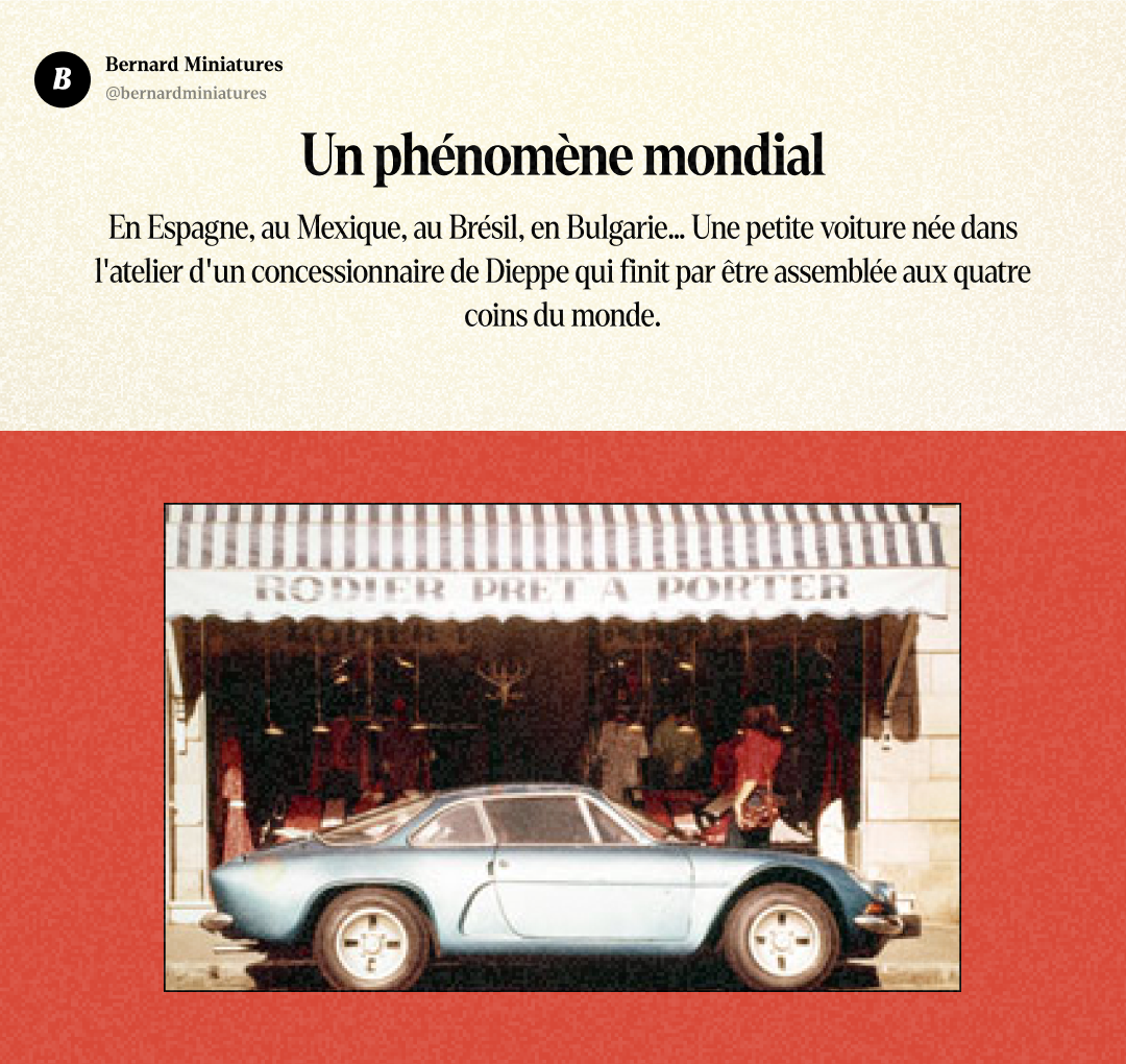 Alpine A110 : La berlinette qui a humilié le monde entier - Slide 10