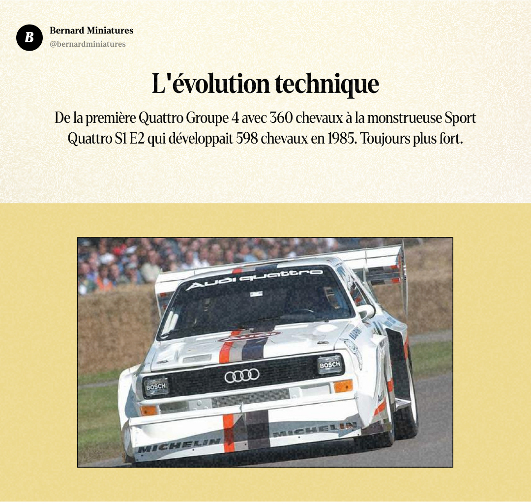 Audi QUATTRO : La révolution née d'un véhicule militaire - Slide 9