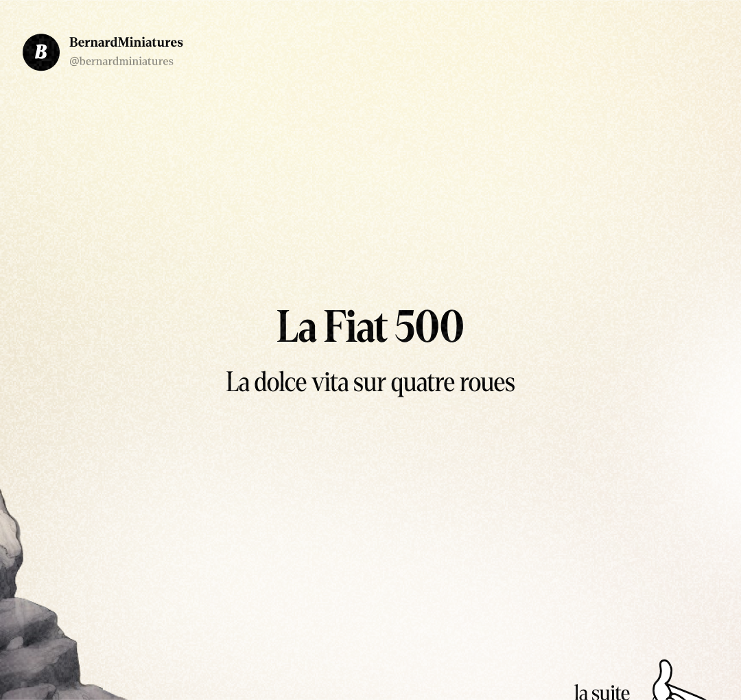 Fiat 500 : La Dolce Vita sur quatre roues - Slide 1