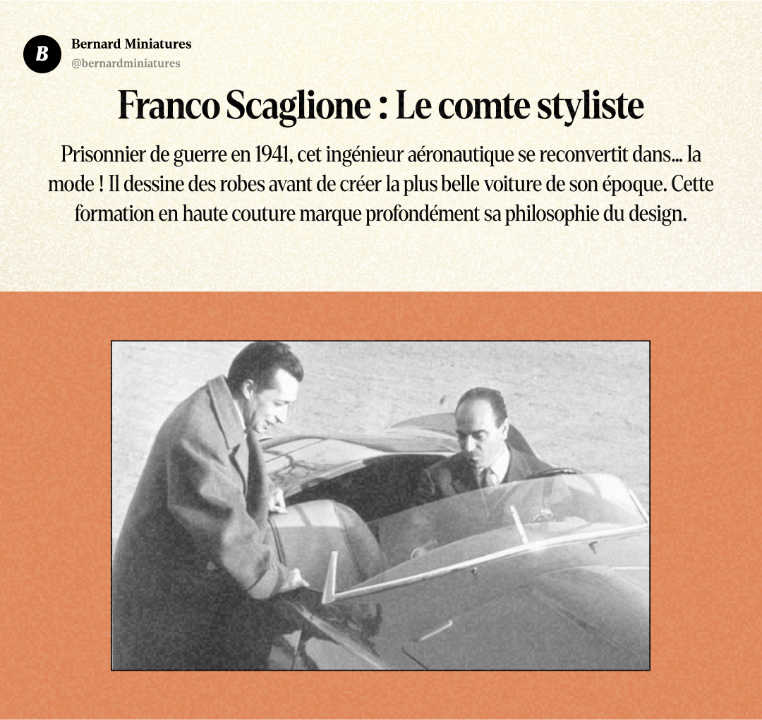 Alfa Romeo GIULIETTA : L'ex-prisonnier qui dessinait des robes - Slide 5