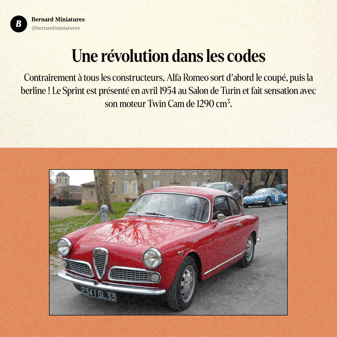 Alfa Romeo GIULIETTA : L'ex-prisonnier qui dessinait des robes - Slide 6