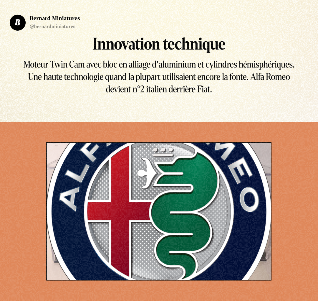 Alfa Romeo GIULIETTA : L'ex-prisonnier qui dessinait des robes - Slide 12