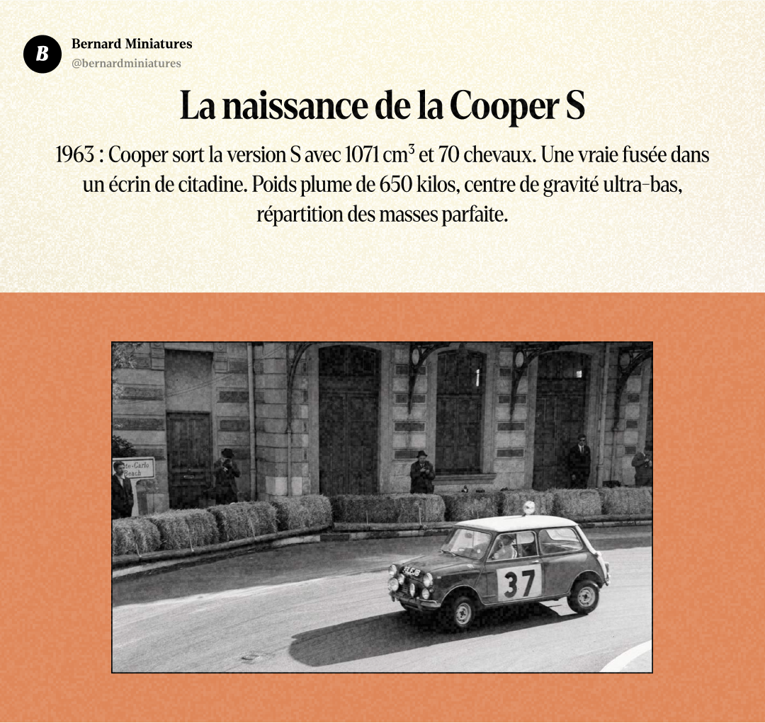 Mini Cooper S : David contre Goliath au Monte-Carlo - Slide 5