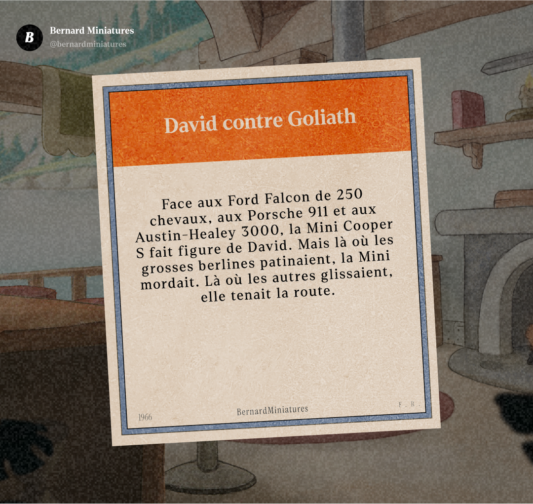 Mini Cooper S : David contre Goliath au Monte-Carlo - Slide 7
