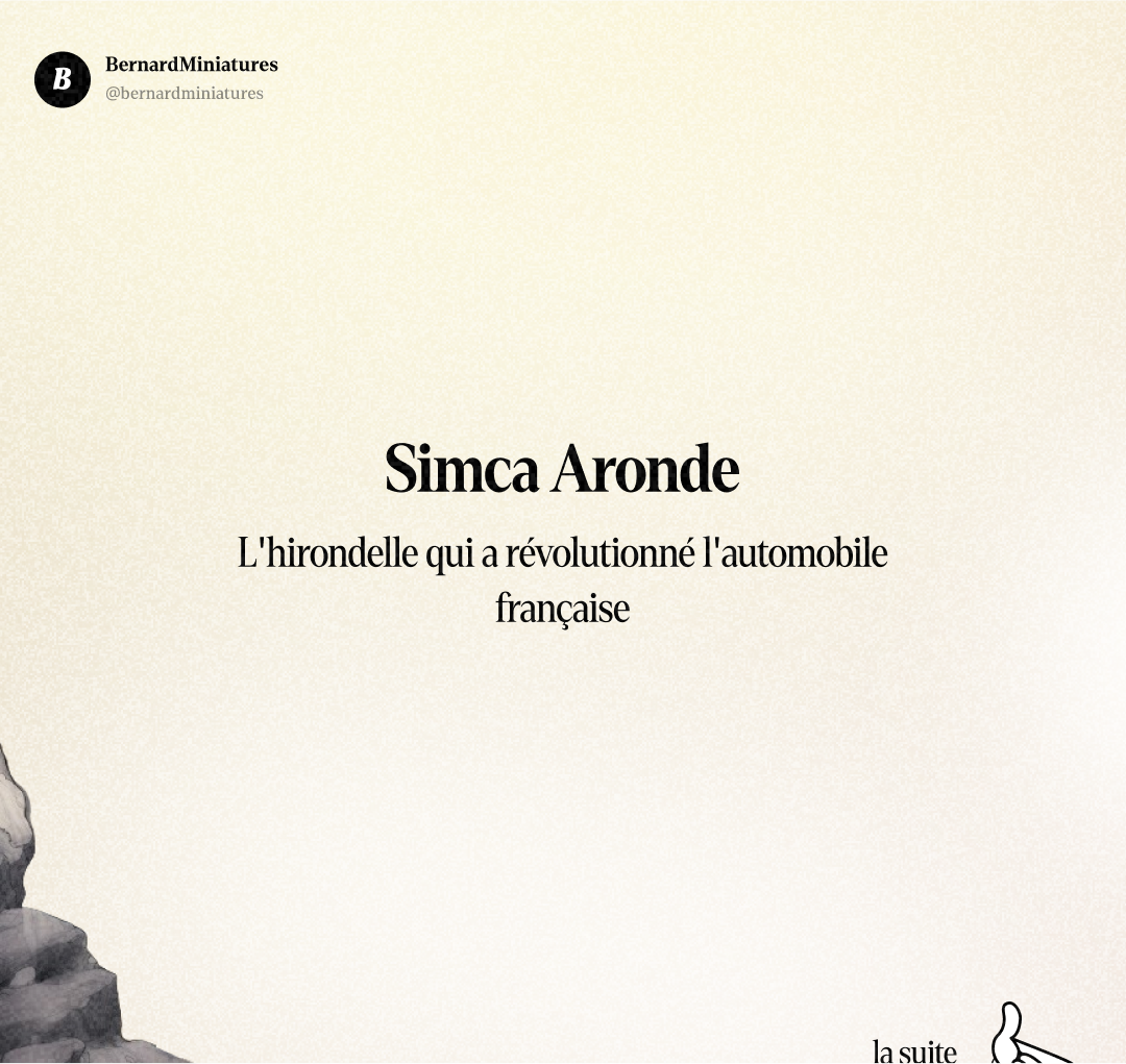 Simca Aronde : L'hirondelle qui a humilié Citroën et Peugeot - Slide 1