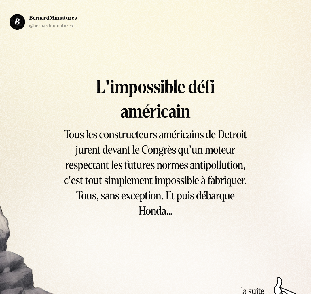 Honda CIVIC : La petite voiture qui a humilié Detroit - Slide 2