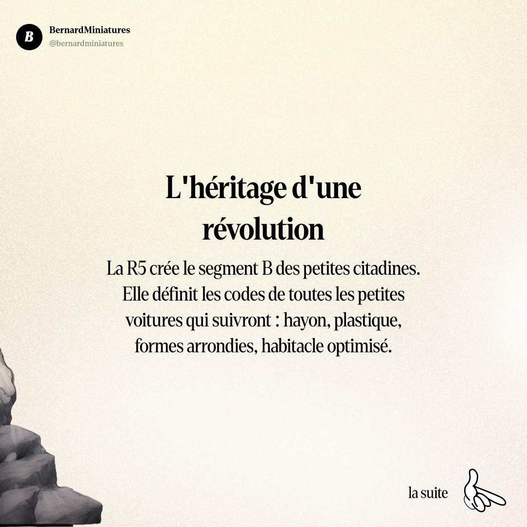 Renault 5 : La petite révolution qui a changé l'automobile française - Slide 11