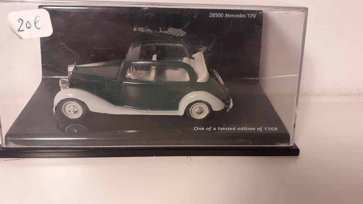 Green and gray Mercedes 170
